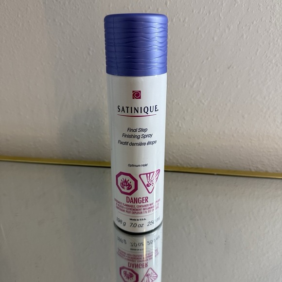 New RARE Satinique Finishing Spray 7 oz Optimum Hold Level Discontinued Pageant - Picture 3 of 5